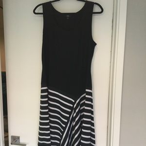 MSK Asymmetrical Tank Dress